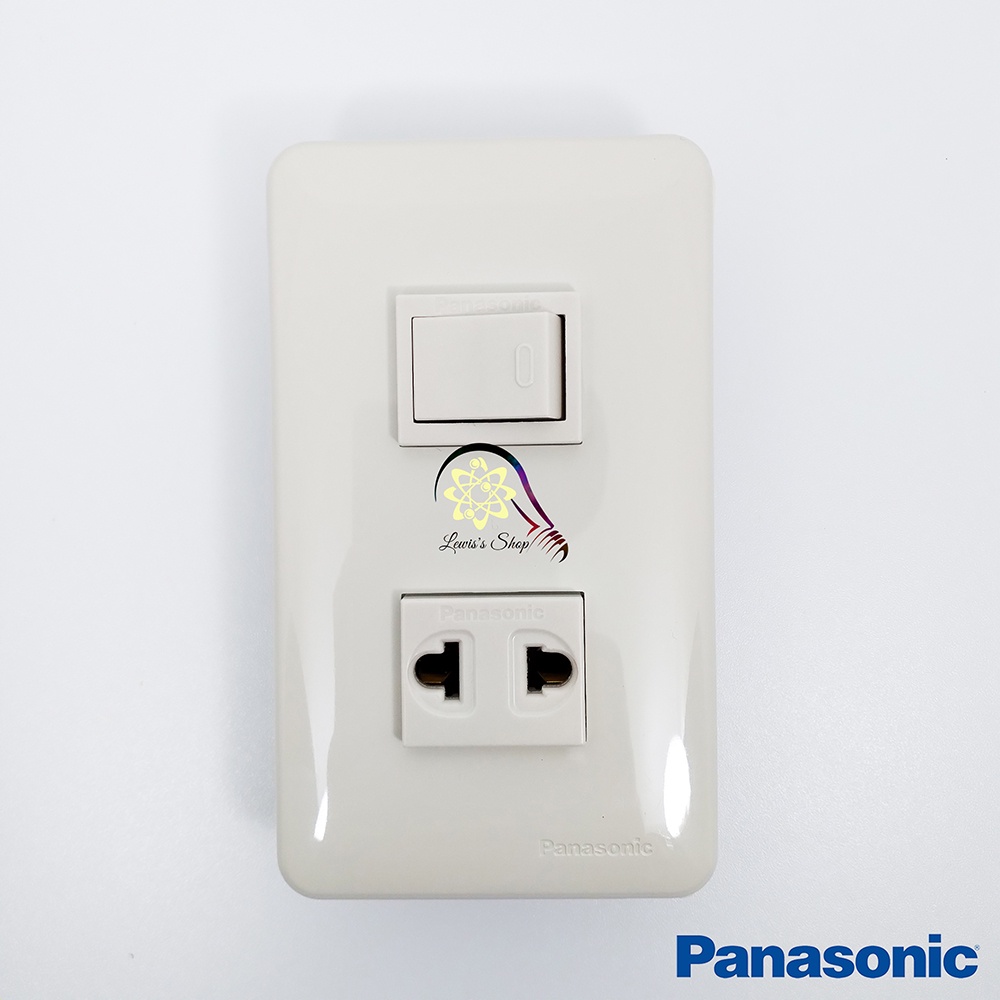 Saklar Panasonic WNJ5001 Stop kontak WNJ1091 Full Color