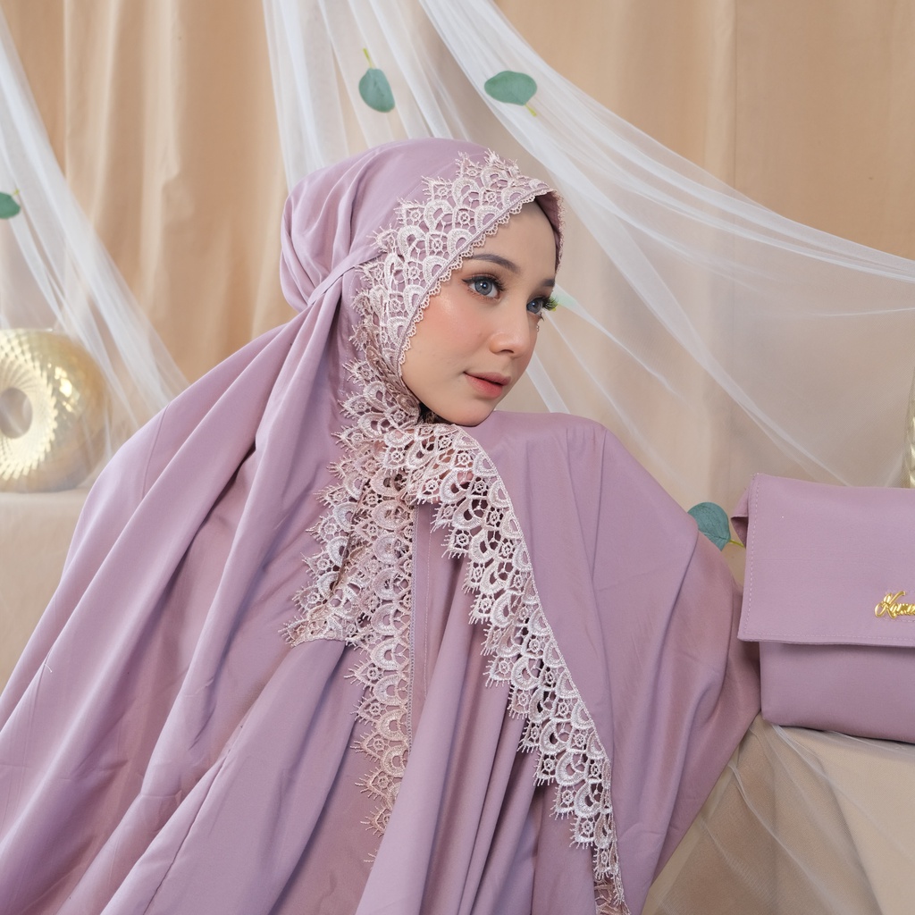 Mukena Dewasa Daily By Kamelia Collection Renda Premium