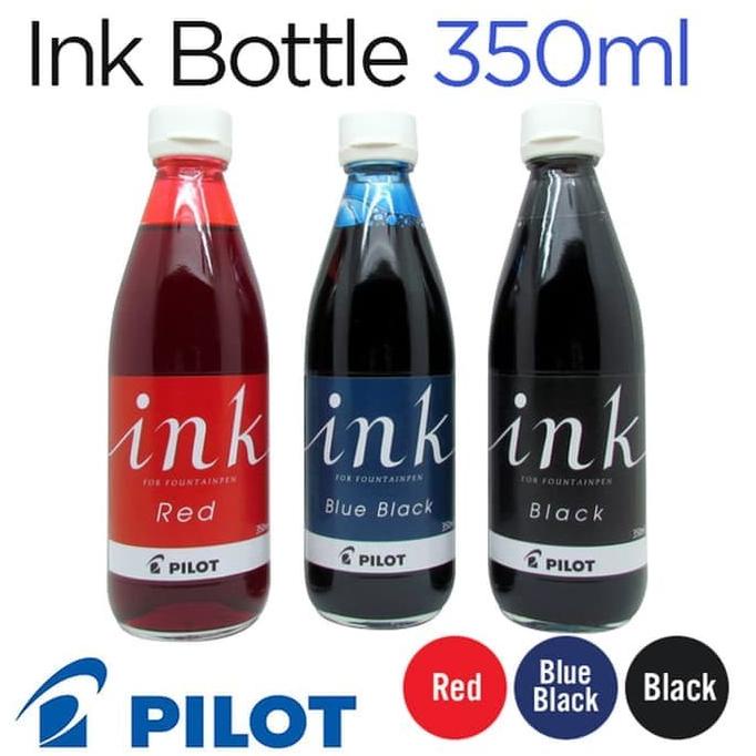 

PILOT FOUNTAIN PEN INK 350 ML / TINTA PILOT INK-350EX isi pulpen