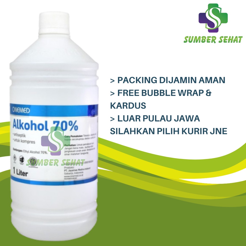 ALKOHOL 70% 1 LITER ONEMED