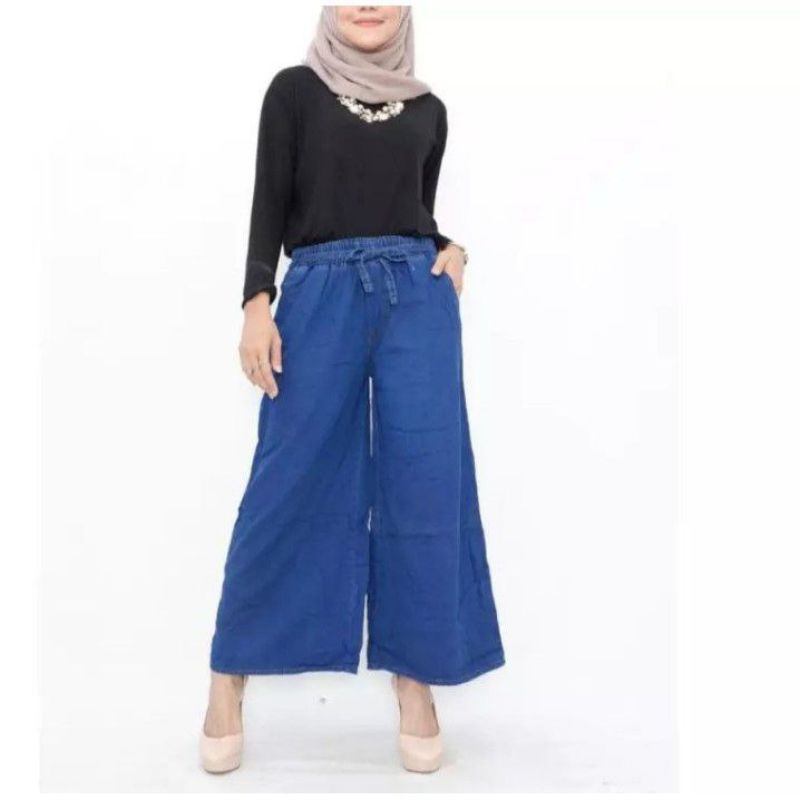 KULOT JEANS WANITA/CELANA KULOT DENIM/KULOT LEVIS/KULOT JEANS WASHED