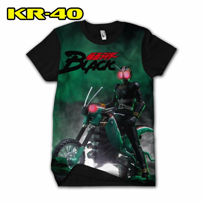 Kaos Kamen Rider Black Original Dan Belalang Tempur