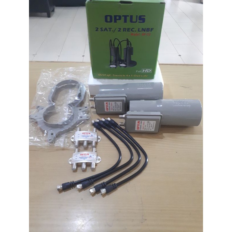 OPTUS LNB C BAND 2 SATELIT 2 RECEIVER