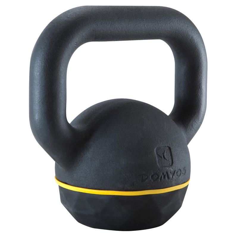 DOMYOS Kettlebell Alat Angkat Beban Pilates Gym Fitess Berat 12 kg