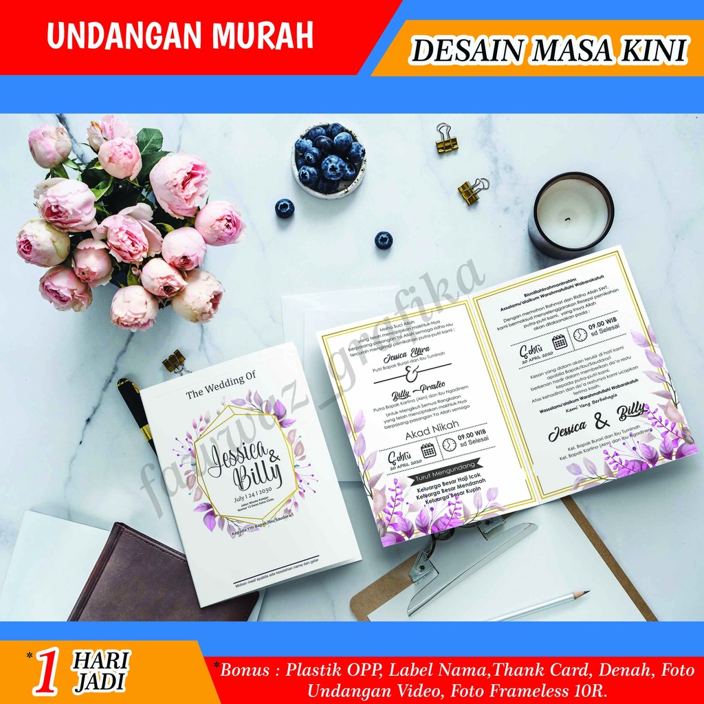 undangan, undangan nikah, undangan pernikahan, undangan murah, undangan khitanan, undangan rustic, u