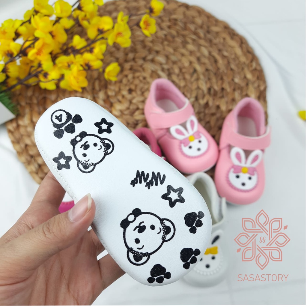 SEPATU PREWALKER BABY BAYI KELINCI 0-12 BULAN ANAK PEREMPUAN CP06