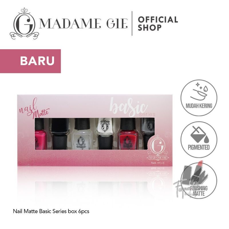 Kutek Madame Gie Nail Matte / Madame Gie Nail Matte Basic Series
