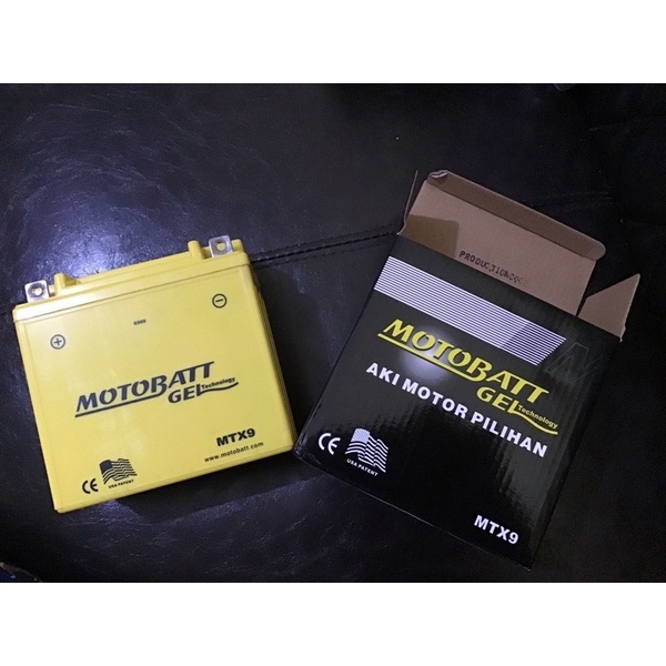 Aki Kering Motobatt Mtx9 Thunder 125 250 Bajaj Pulsar 180 200 Vespa Excell TVS Apache ORIGINAL 9ah 9