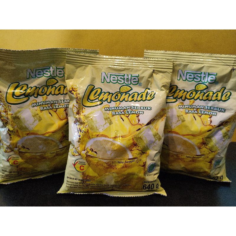 

Bubuk Minuman Nestle Lemonade - 640g