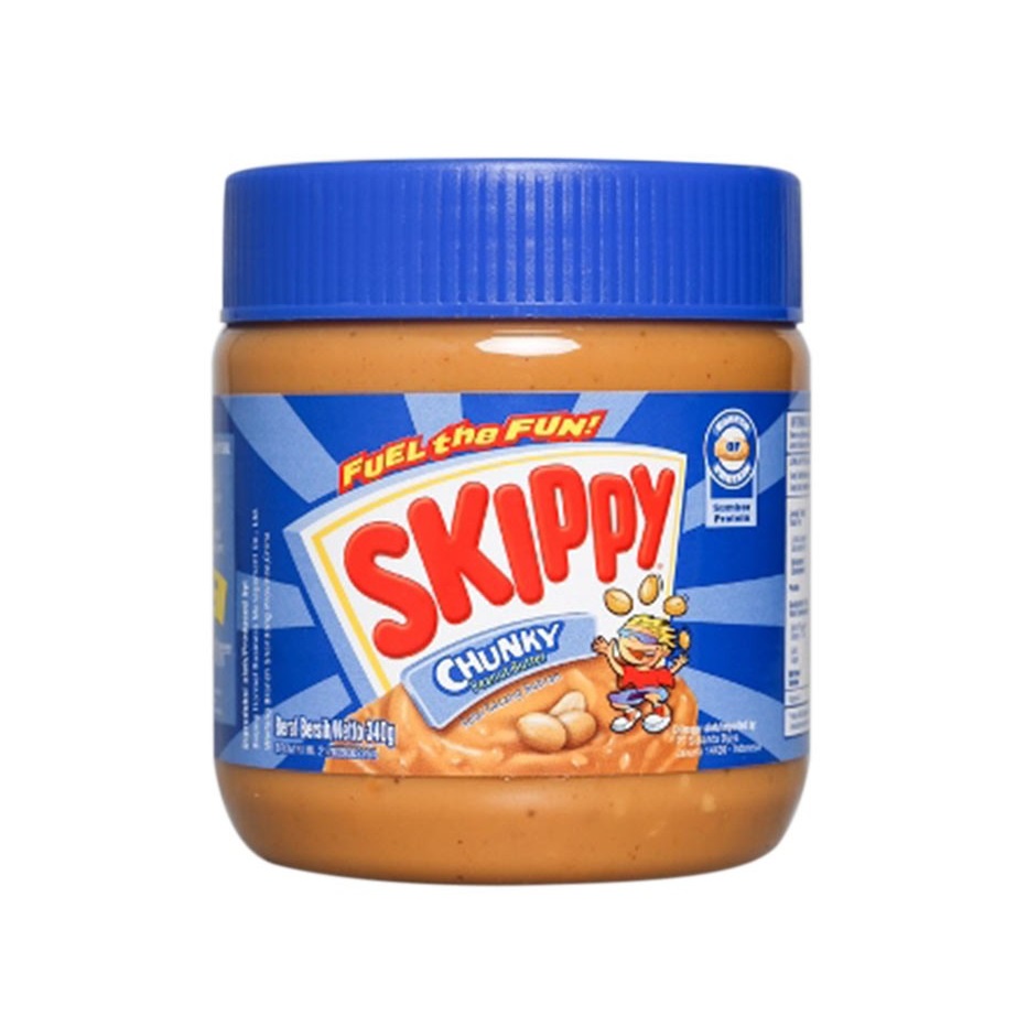 

Skippy Chunky Peanut Butter Ukuran 340g - 500g