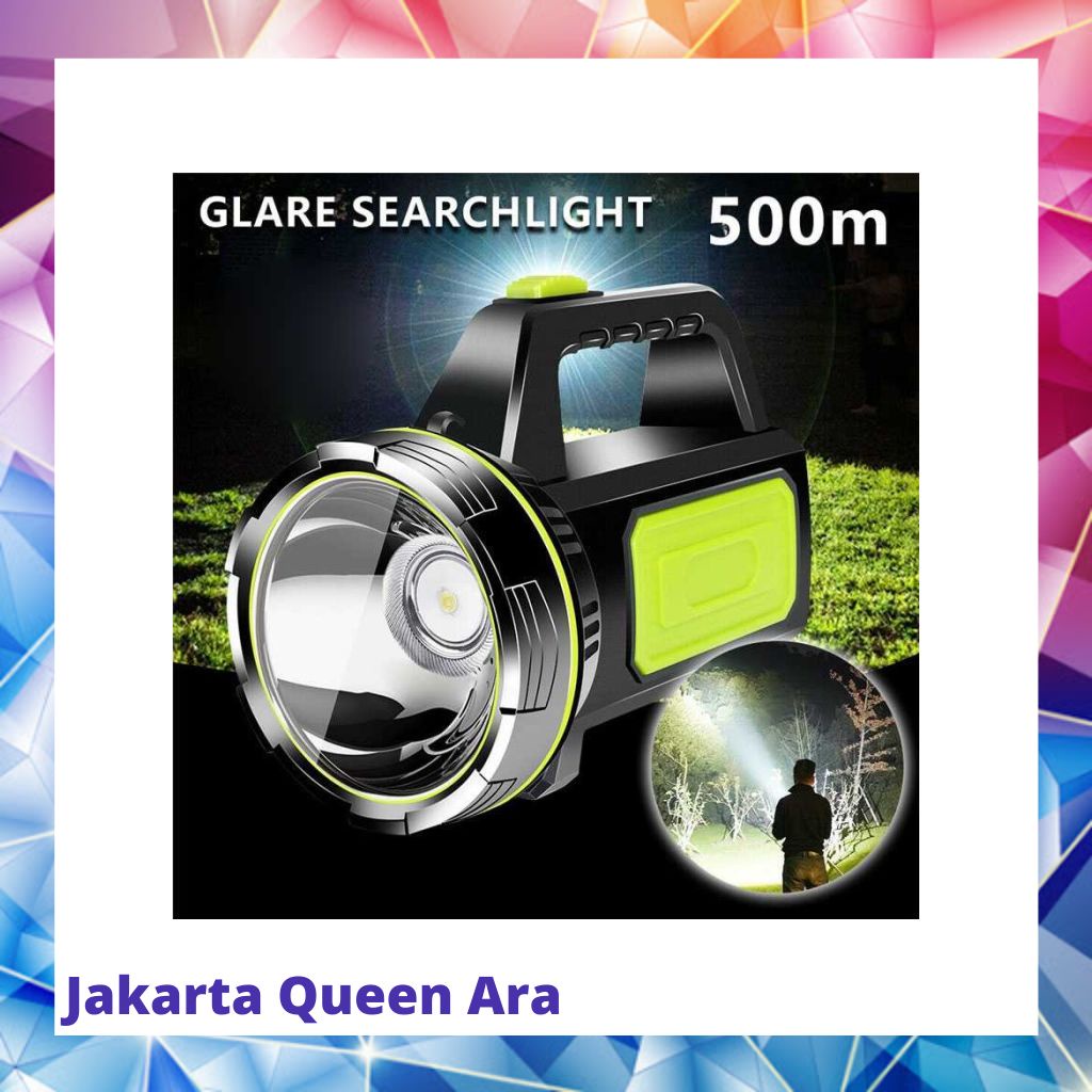 TaffLED ZanCaKa Senter LED Rechargeable 10W 13500 Lumens - Q