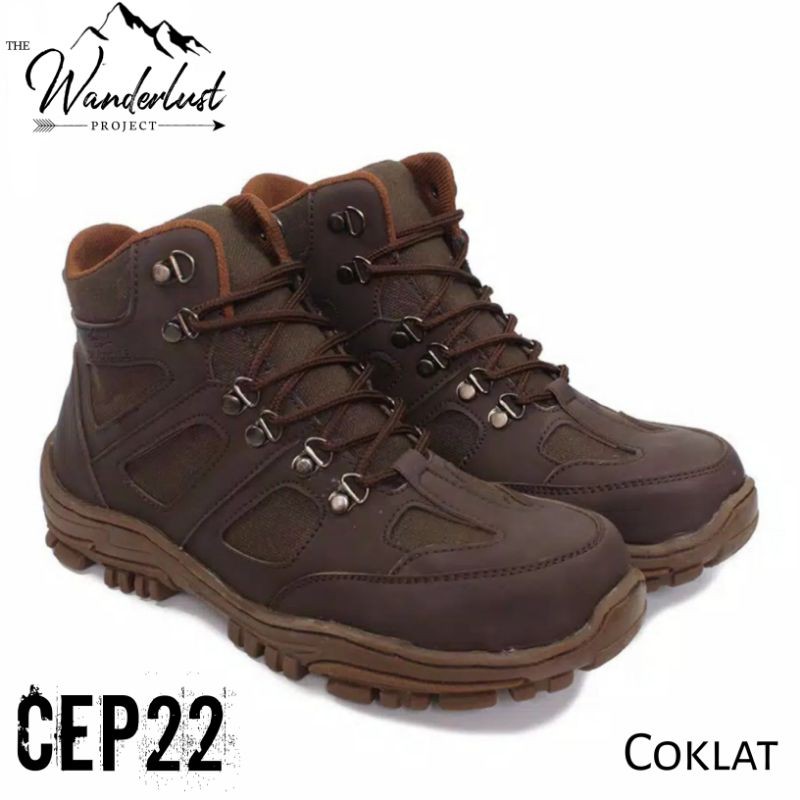 Crocodile Sepatu Boots Safety Work, Mountain