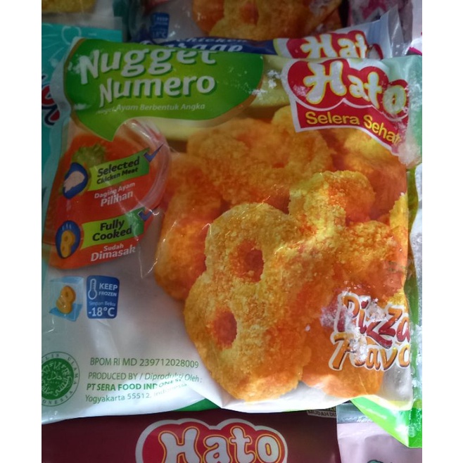 

HATO CHICKEN NUGGET NUMERO 500GR // FROZEN FOOD BANDUNG