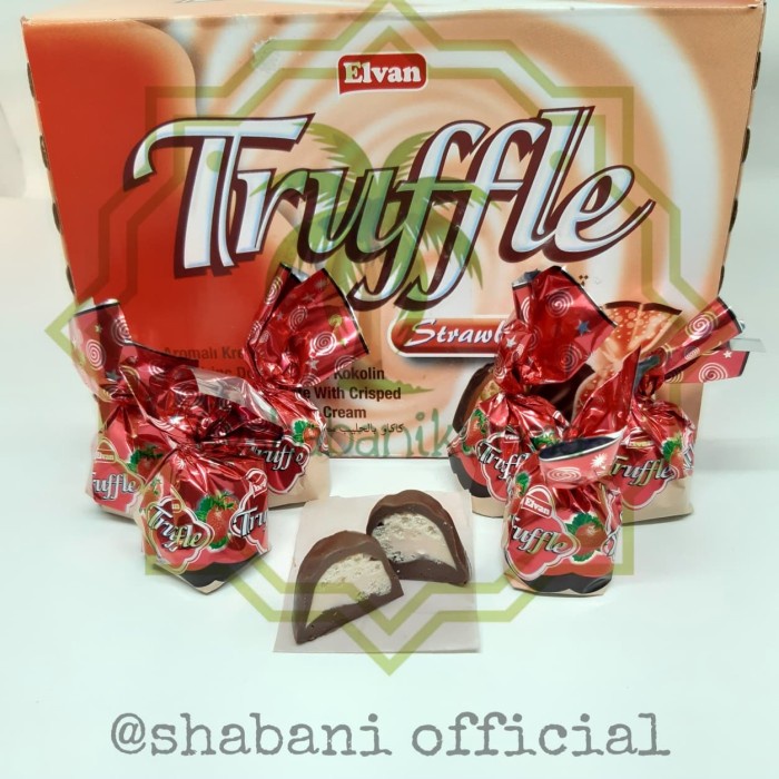 

Coklat Arab - Coklat Truffle Strawberry Box 2Kg / Coklat Arab / Oleh Oleh Haji Umroh