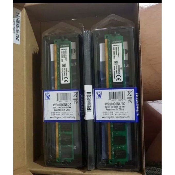 KINGSTON LONGDIMM DDR2 2GB 6400