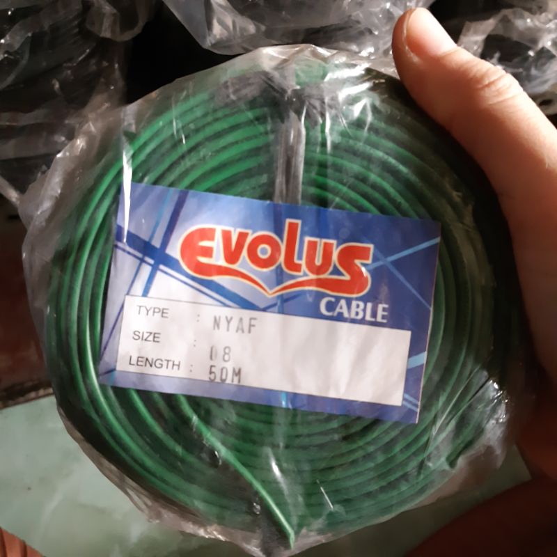 KABEL TUNGGAL SERABUT 0.8 MM NYAF 0.8MM 50 METER