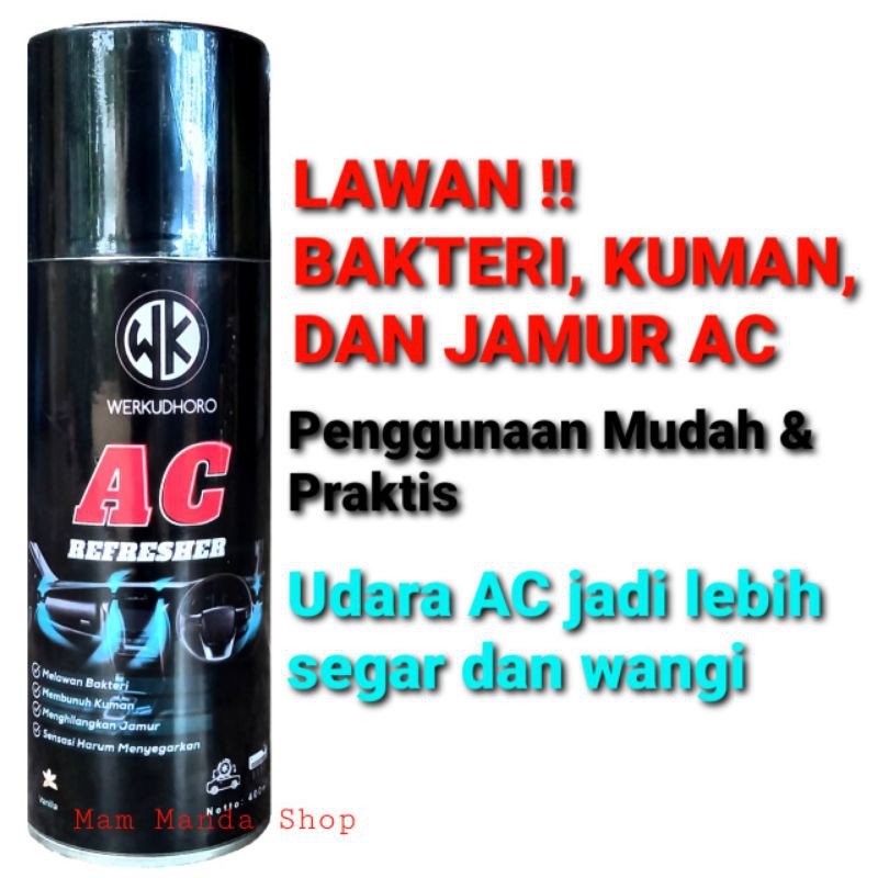 AC REFRESHER MOBIL / PEMBERSIH AC MOBIL DAN RUMAH / PENYEGAR UDARA AC Image 4