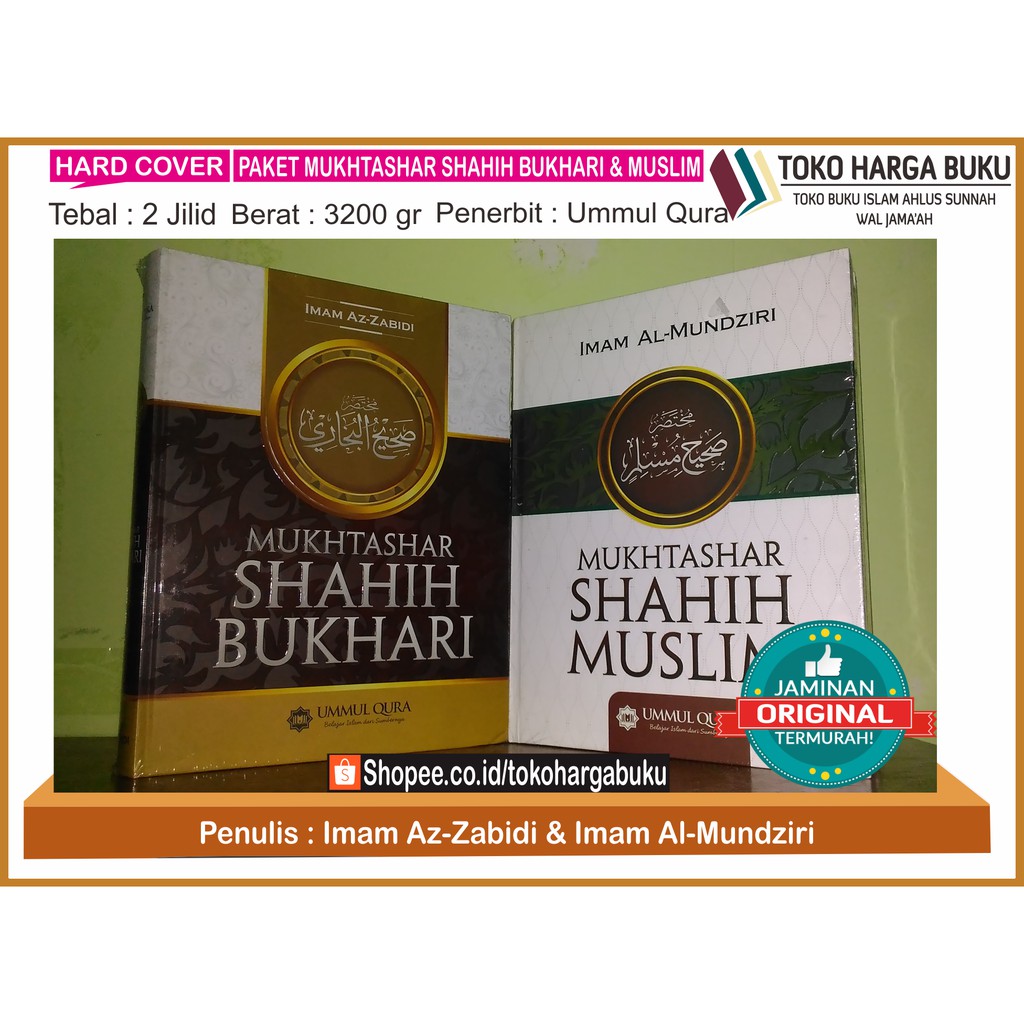 Paket Mukhtashar Ringkasan Shahih Bukhari dan Muslim - UQ