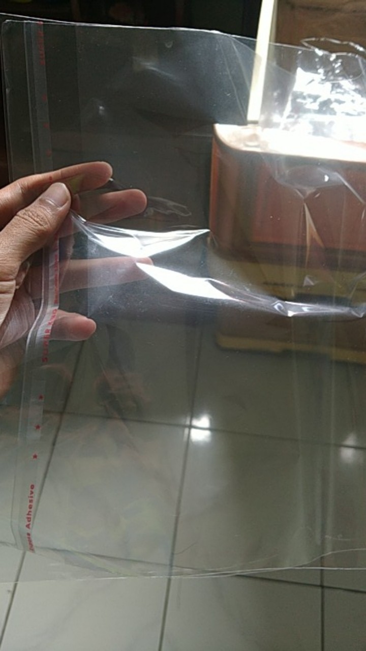 Plastik Opp Seal Panjang 24cm / Plastik Undangan Isi 100pcs