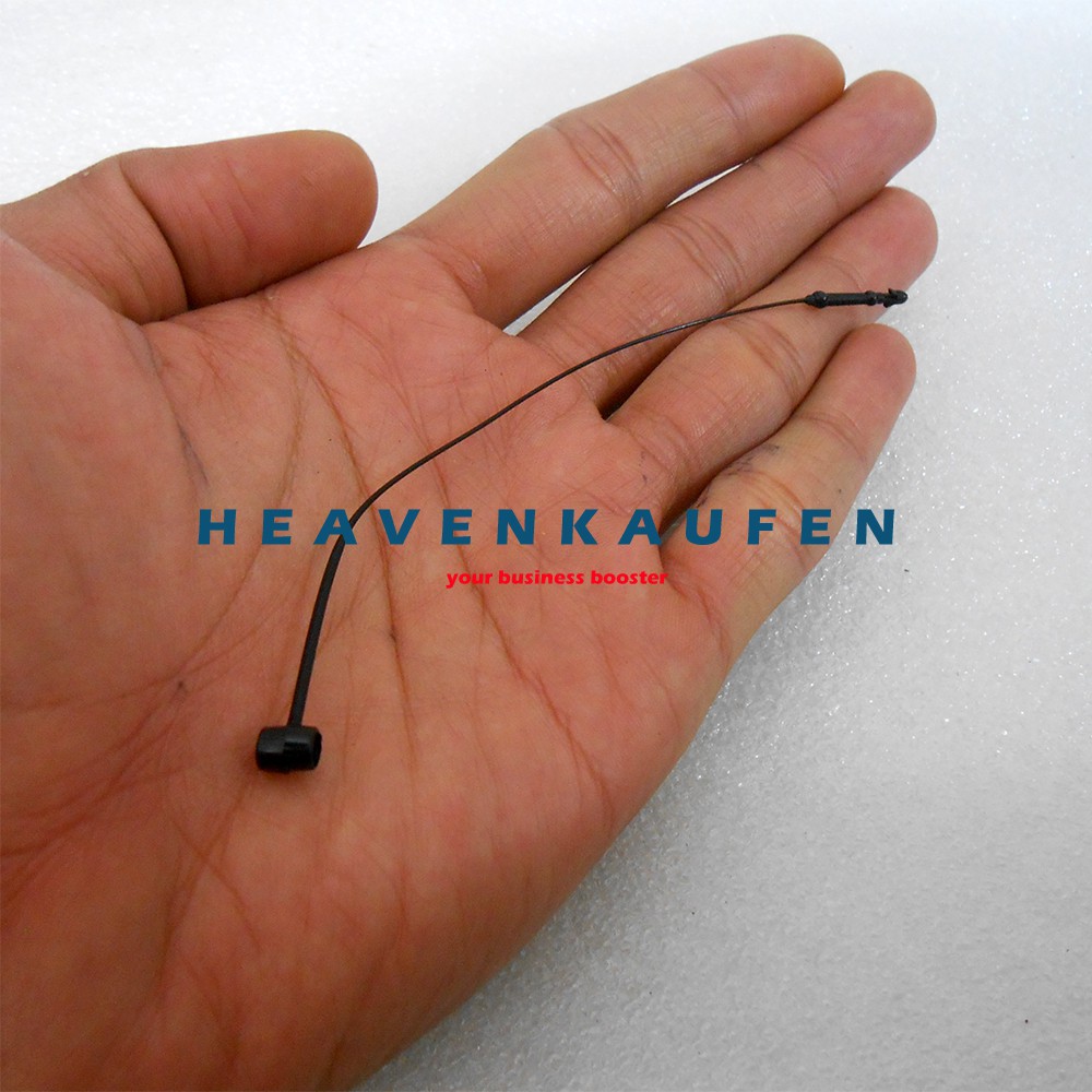 String Pin Lock Pin / Loop Pin Tali Hangtag Label Merek Ukuran 4 inch Warna Hitam isi 500 pcs