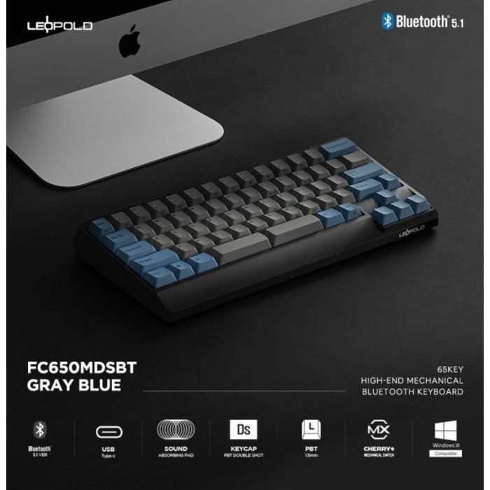 LEOPOLDFC650MDSBTC/EGBPD BlueTooth Double Space Grey/Blue PD/ Blue SW