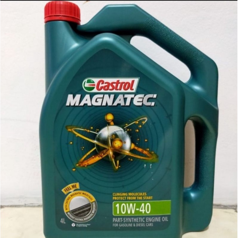 Oli Castrol Magnatec Sea 10W-40 galon 4liter