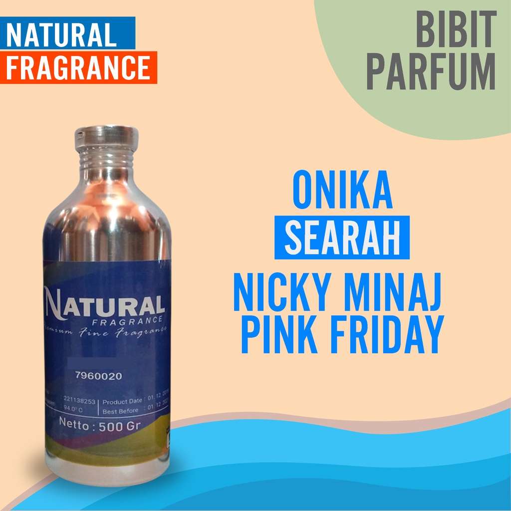 ONIKA BIBIT PARFUM NATURAL 100 ML ORIGINAL 100% TANPA CAMPURAN / BIBIT PARFUM / BIBIT MINYAK WANGI