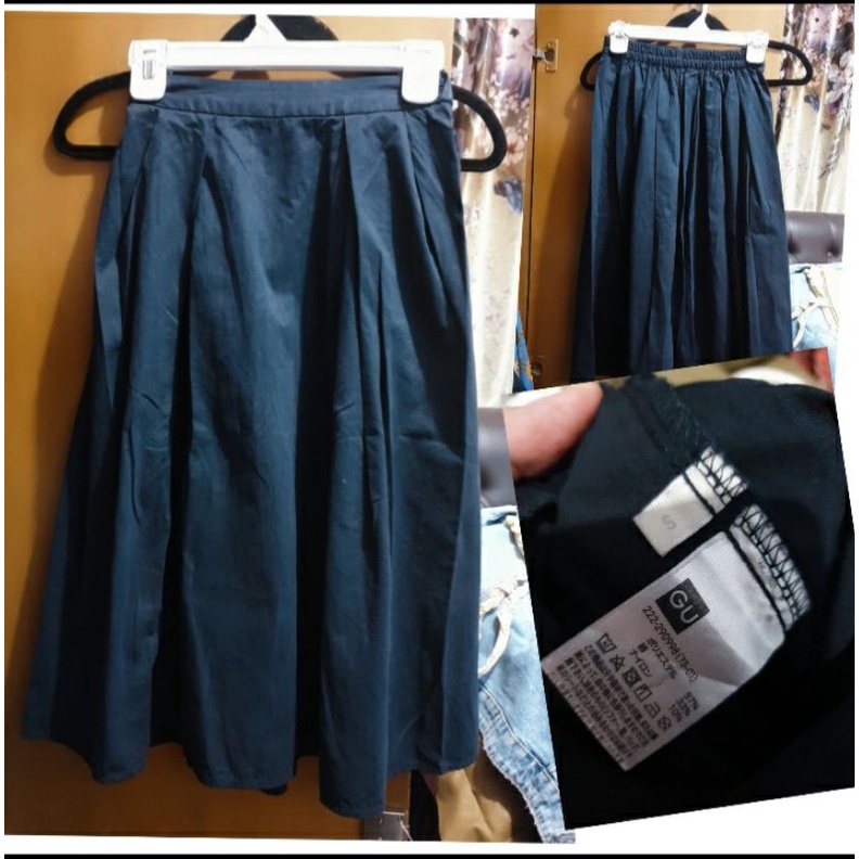 Uniqlo Navy Skirt
