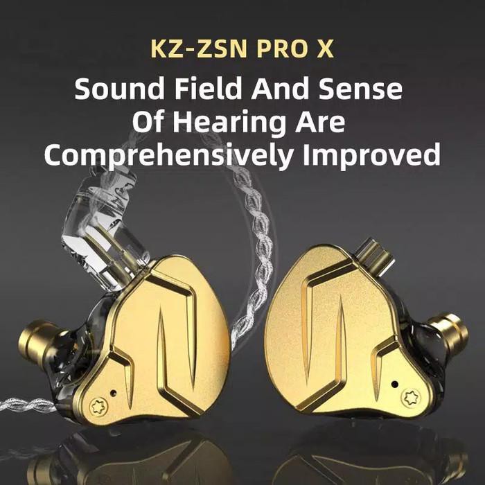 Earphone Knowledge Zenith KZ - ZSN PRO X - Driver IEM 1BA + 1DD