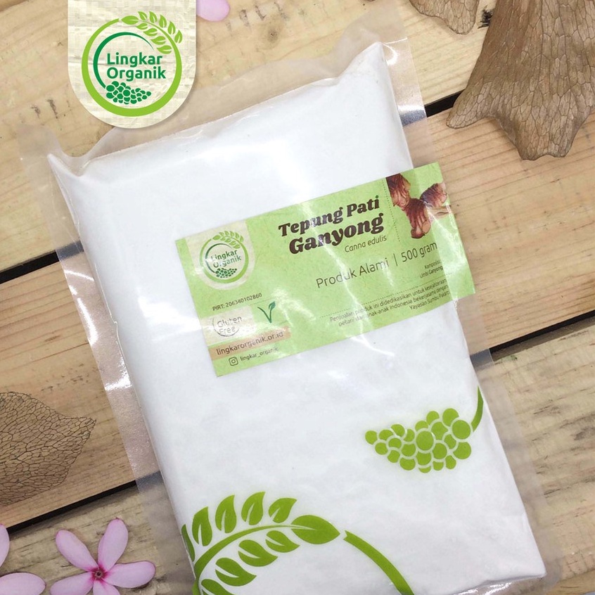 Lingkar Organik, Tepung Pati Ganyong (500gr)