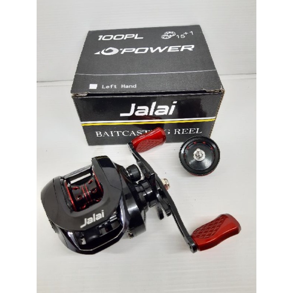 Reel Bc Ratio 8.0:1 Dpower Jalai 100PL, Bonus Soft Frog