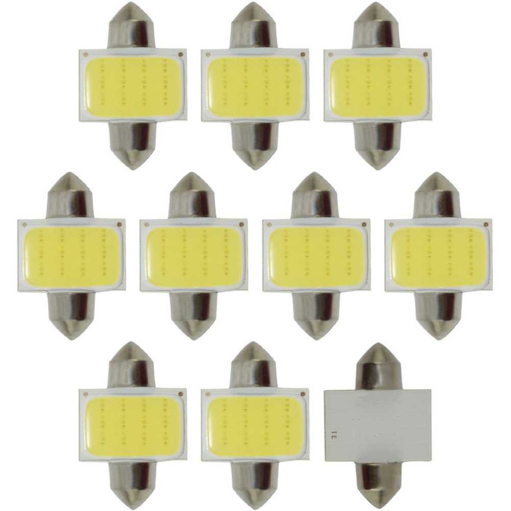 MLNSHP Lampu Interior Mobil LED COB Dome Light c5w BA9S - 1PCS