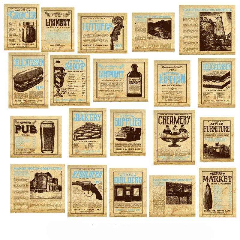 

WASHI STIKER BAKERY VINTAGE