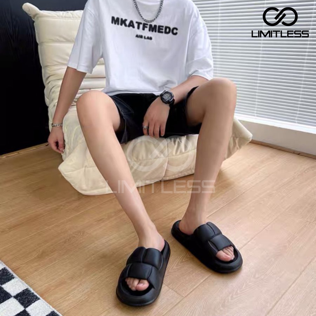 Zerolimit - Sandal Jelly Korean Style Wanita Sendal Slip On Cewek Lucu Sandal Rumah Wanita Fashionable