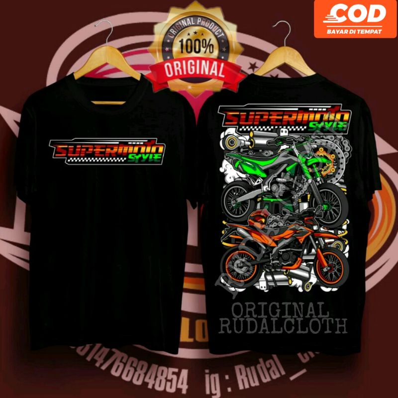 Kaos KLX/ Supermoto / KLX / kaos supermoto / COD / ORIGINAL