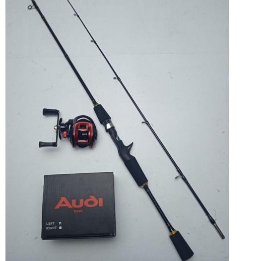 BEST OFFER satu set Bc casting drag 10 kg joran 180 cm premium murmer kuat