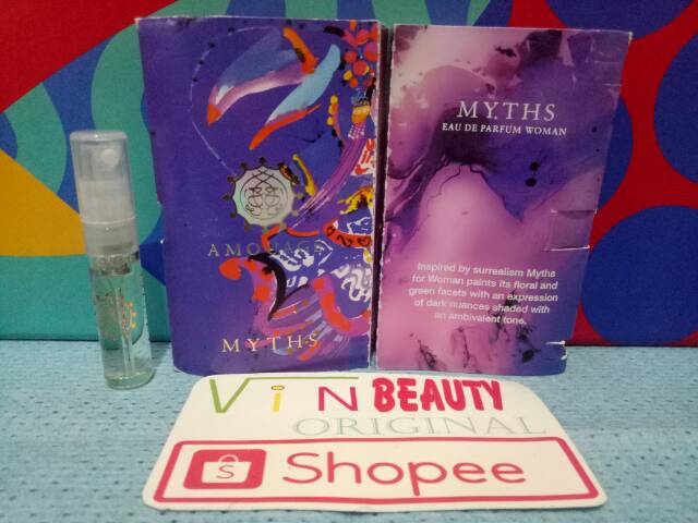 Vial Parfum OriginaL Amouage Myths EDP For Women Murah