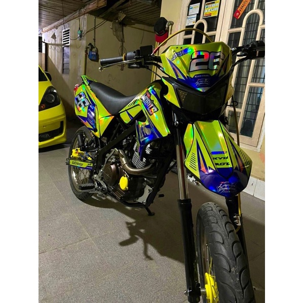 Decal sticker klx old hologram