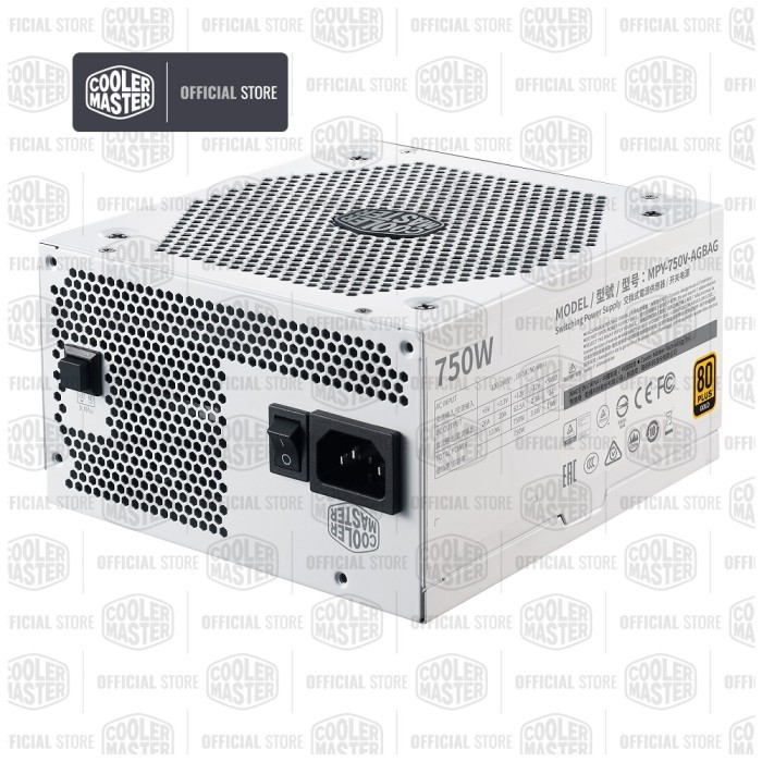 Cooler Master PSU V750 Gold V2 White Edition [MPY-750V-AGBAG-EU]