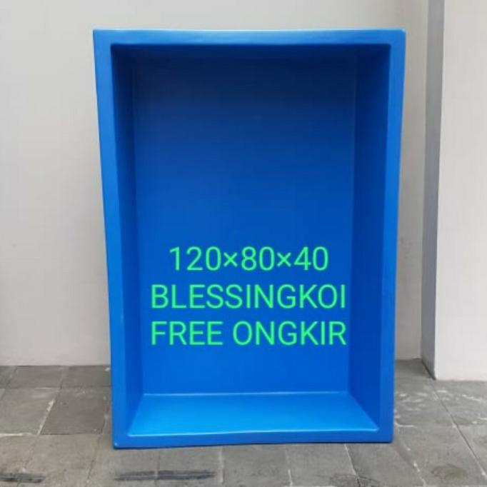 BAK KOLAM FIBER/KARANTINA KOI 120x80x40