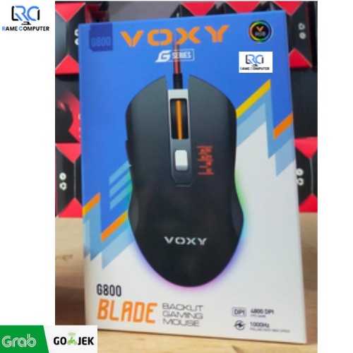 BACKLIT MOUSE GAMING RGB G800 BLADE VOXY 4800DPI 1000Hz