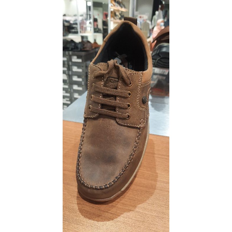SEPATU CASUAL TALI CAMEL ACTIVE ORIGINAL VAMOS KULIT ASLI.