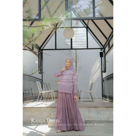 KANIA DRESS MAREVI TERBARU ORIGINAL TERMEWAH KUALITAS BUTIK