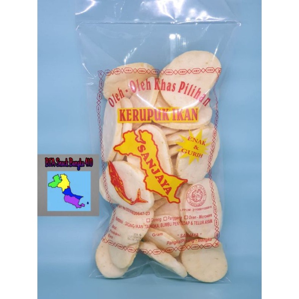 

Kerupuk Ikan Goreng Sanjaya 250gr