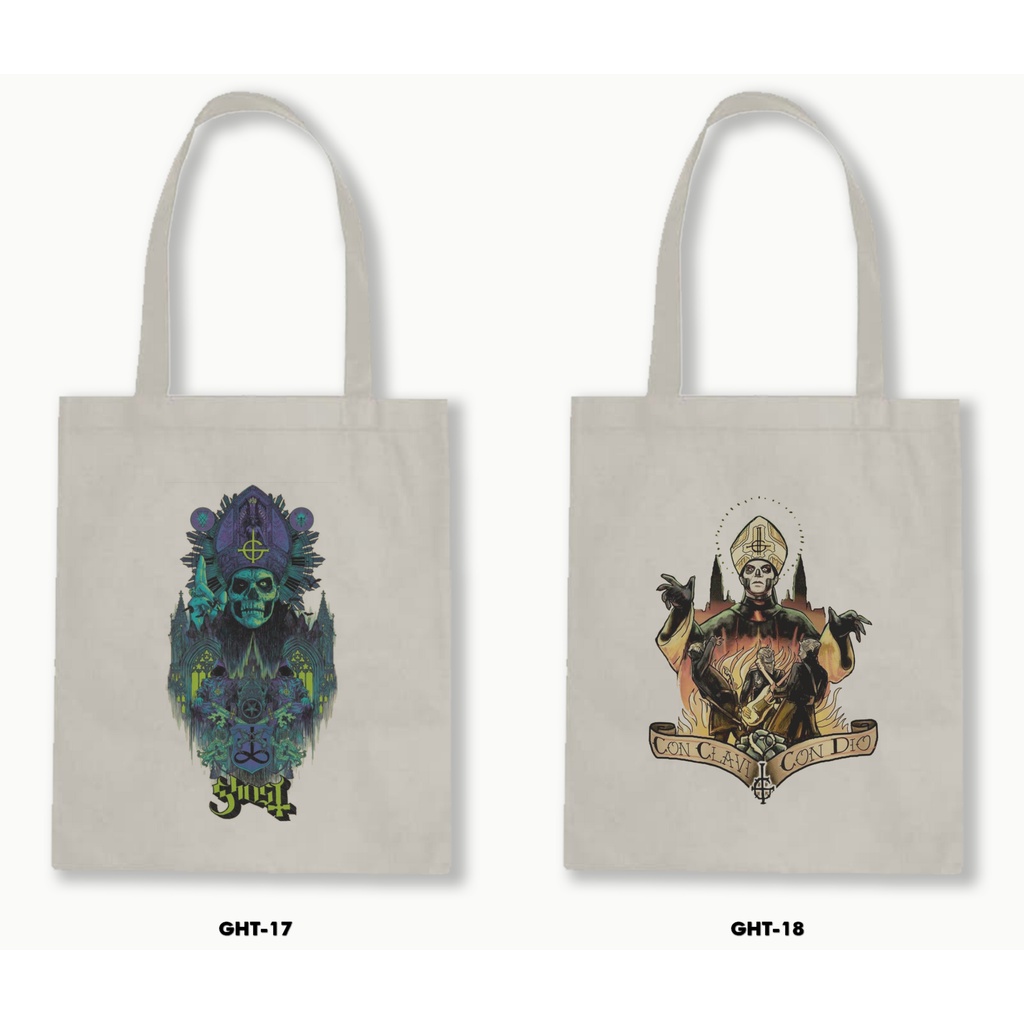 TOTE BAG BLACU - GHOST 01