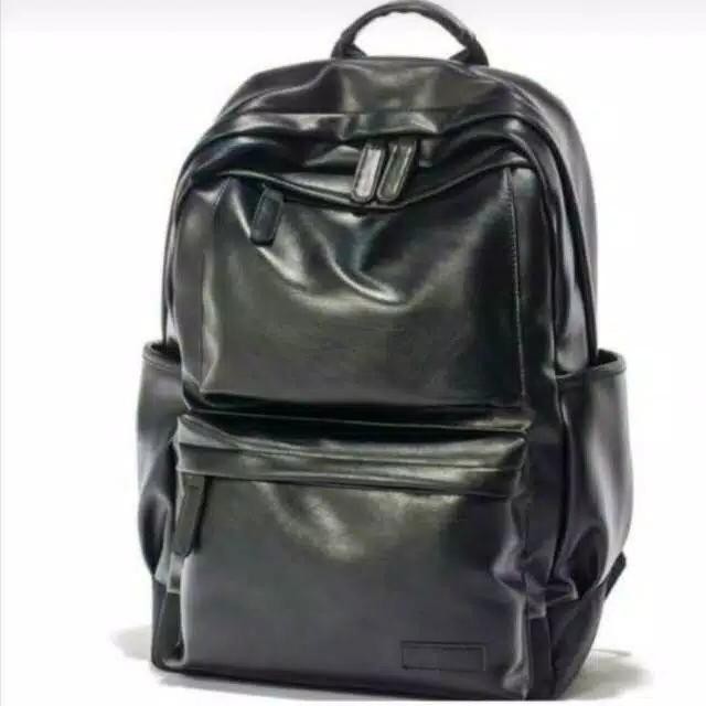 Ransel Kulit Pria MORRENO (Black)