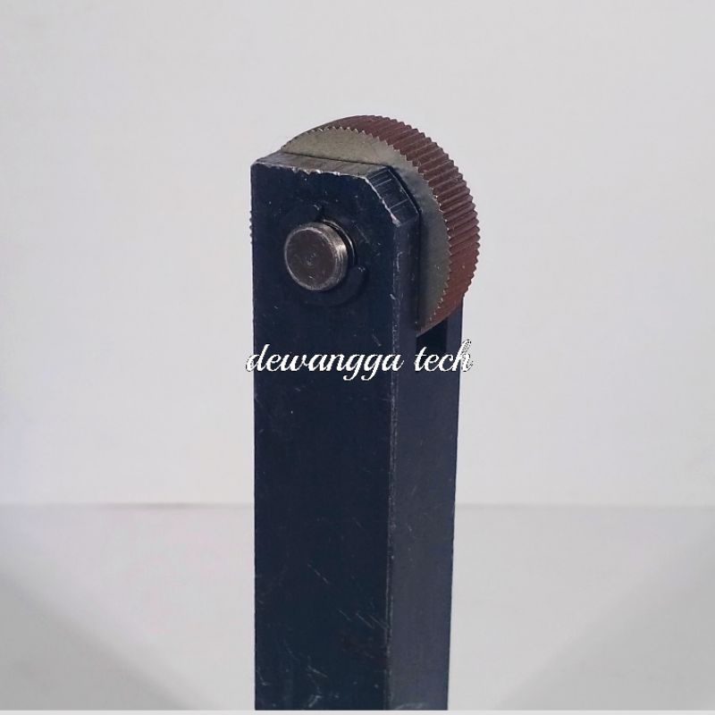 Knurling lurus 1.0mm holder kartel 1mm pembuat motif garis pada as shaft di mesin bubut