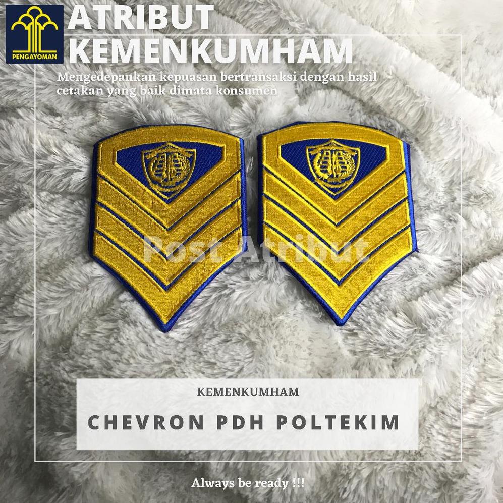 [KODE Z2662] Chevron POLTEKIM / Chevron Taruna POLTEKIM / Atribut Taruna Poltekim / Taruna POLTEKIM