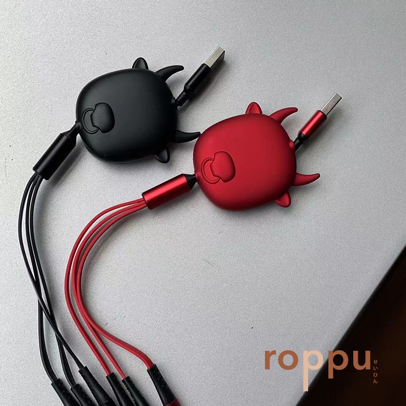 Roppu Kabel Data Charger Micro Usb Type c Iphone