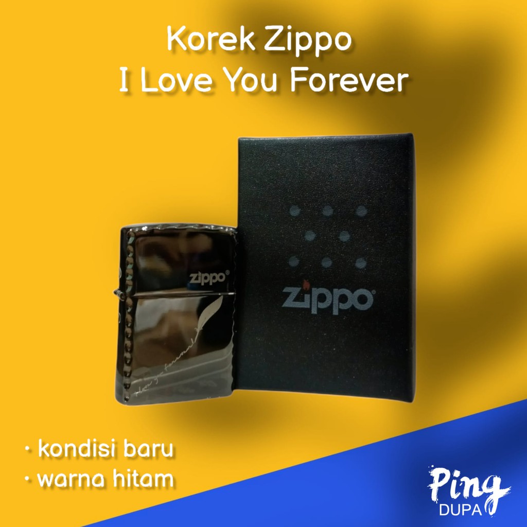 Korek Zippo I Love You Forever